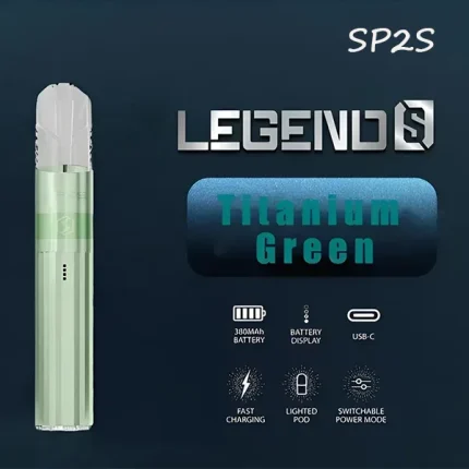 【鈦綠】Sp2s主機新色 一代升級煙桿 適配一代煙彈 傳奇版主機