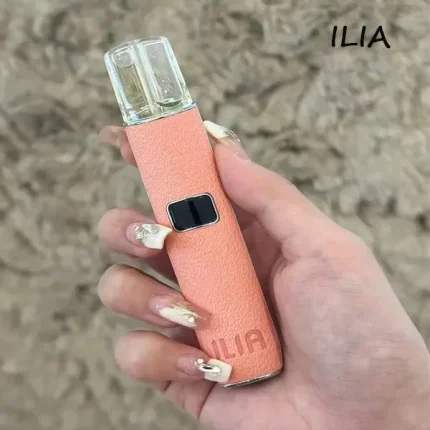 【櫻花粉】ILIA 主機 電子菸主機 適配一代煙彈 小菸皮革主機