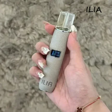 【銀河灰】ILIA煙桿皮革 電子霧化器 適配一代煙彈 電子菸推薦 小煙主機
