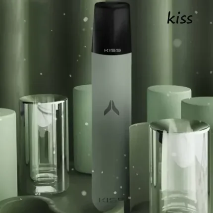 【寶寶軍綠】kiss電子菸 電子菸主機推薦 適配一代煙彈 雙模式啵啵桿
