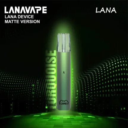 【綠松石】LANA電子菸主機 通用一代煙彈 台灣電子煙現貨 霧面主機
