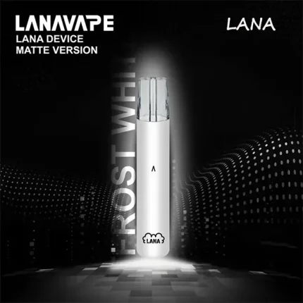 【霜白】LANA煙彈主機 通用一代煙彈 電子煙桿 霧面主機
